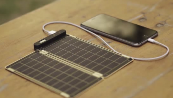 Solar Paper – Solar charger for iPhones, Samsung Smartphones and Cameras