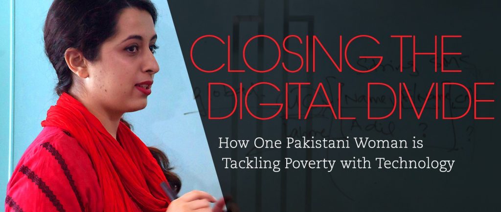 Tackling poverty with technology - Samia Razaq