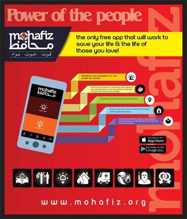 Mohafiz – a life saving mobile app
