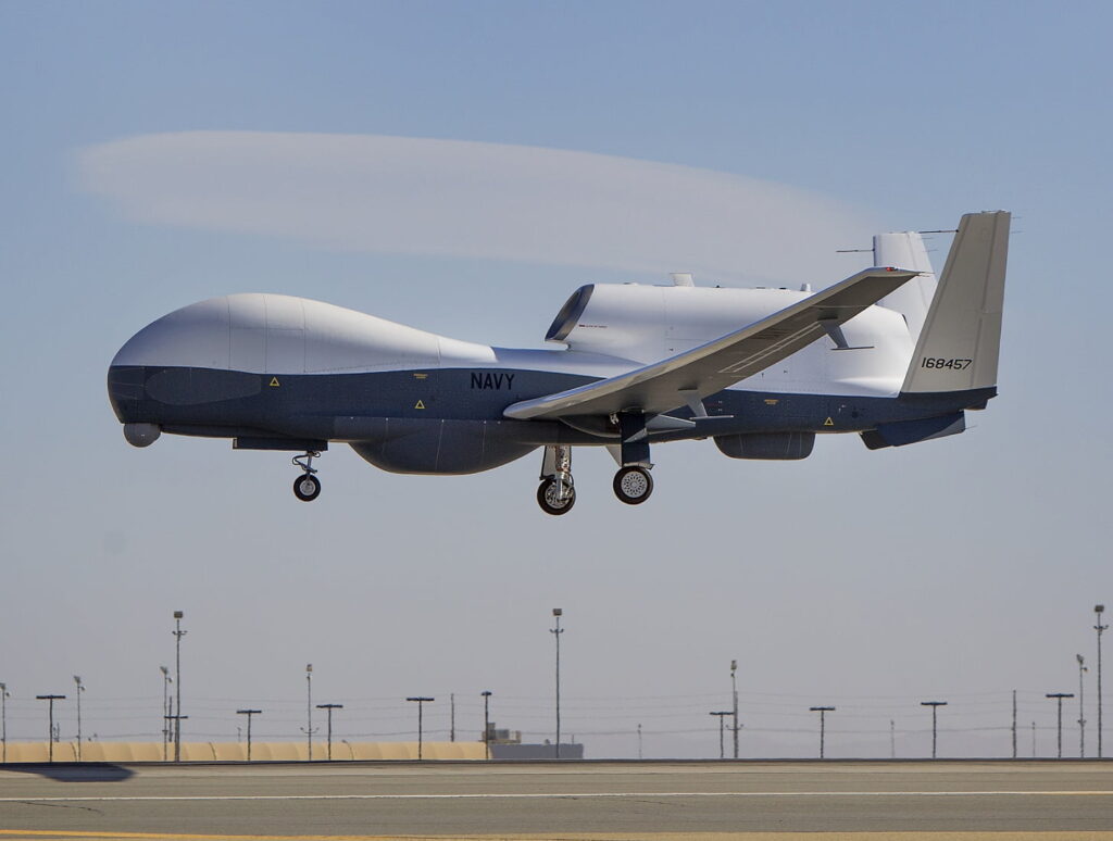 US RQ-4 Global Hawk & MQ-4C Triton Surveillance Drone