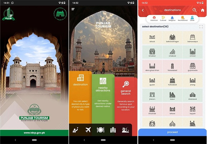 Punjab Government launches its Tourism app